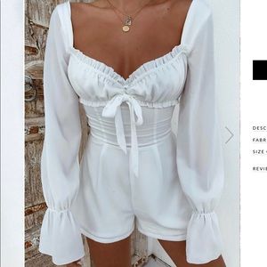 Tiger Mist Orchard Playsuit